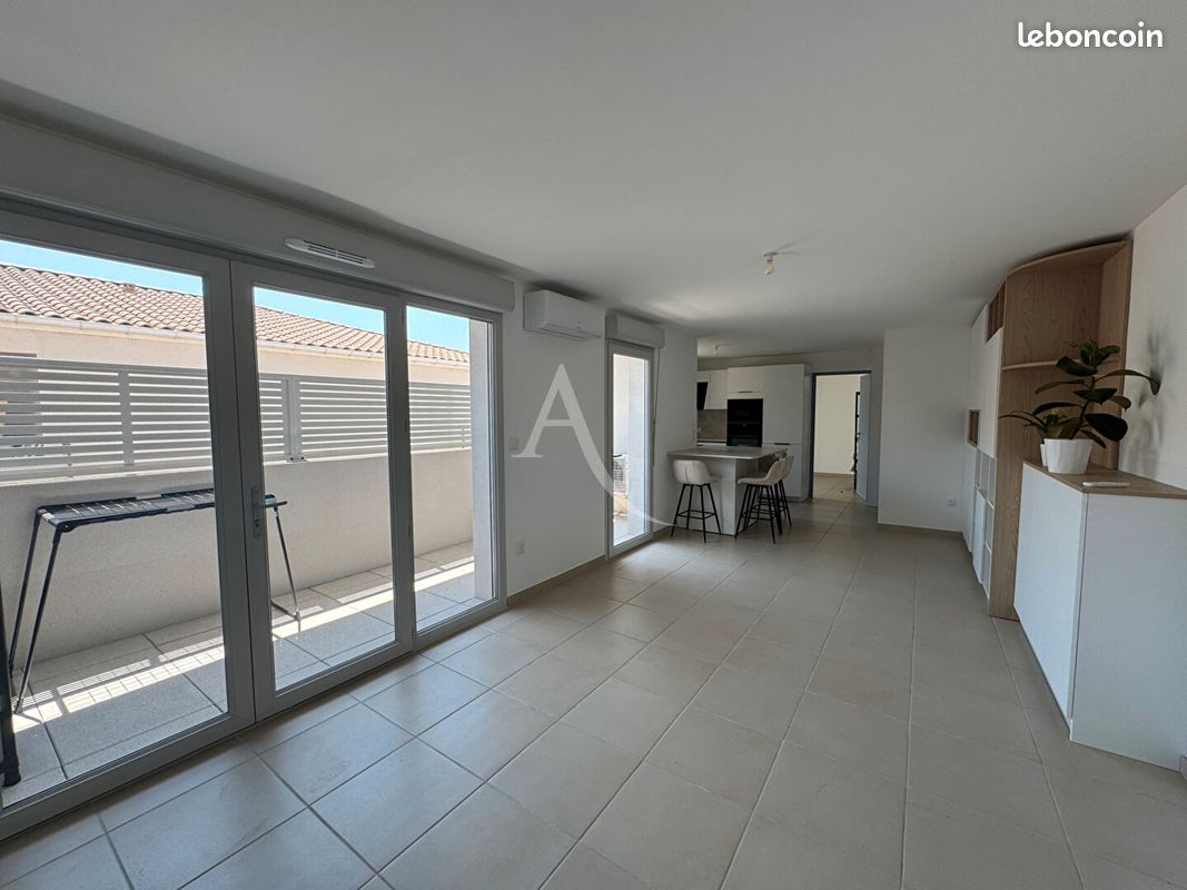 Appartement 4 pièces 76 m² · à Nîmes · 76 m² · 1 280 €