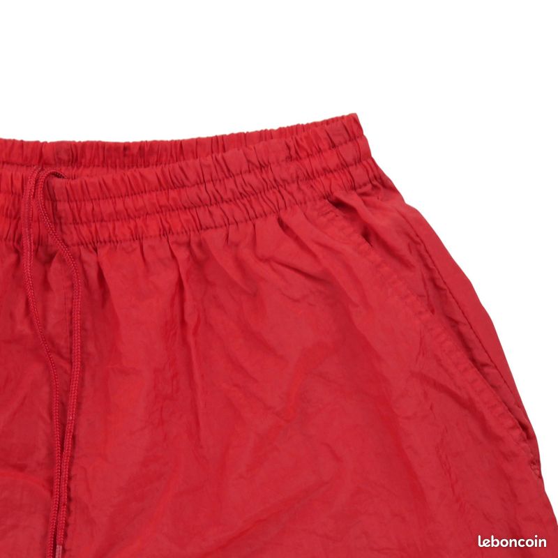 Reebok Short de bain Vintage Y2K Homme Taille XS Rouge #QWE1580 (image 4)