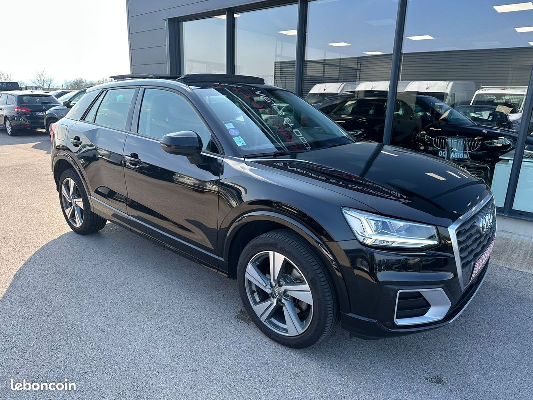 AUDI Q2 1.4 TFSI 150ch Design luxe S tronic 7 - CLIM AUTO / GPS / TOIT OUVRANT - (image 2)