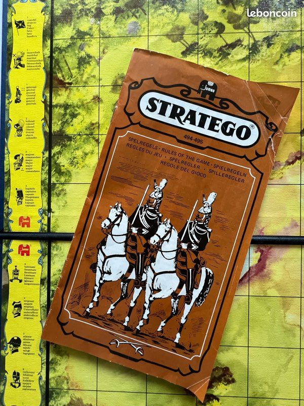 Memorias de plástico y papel: Stratego. Juego de mesa, Diset, 1978