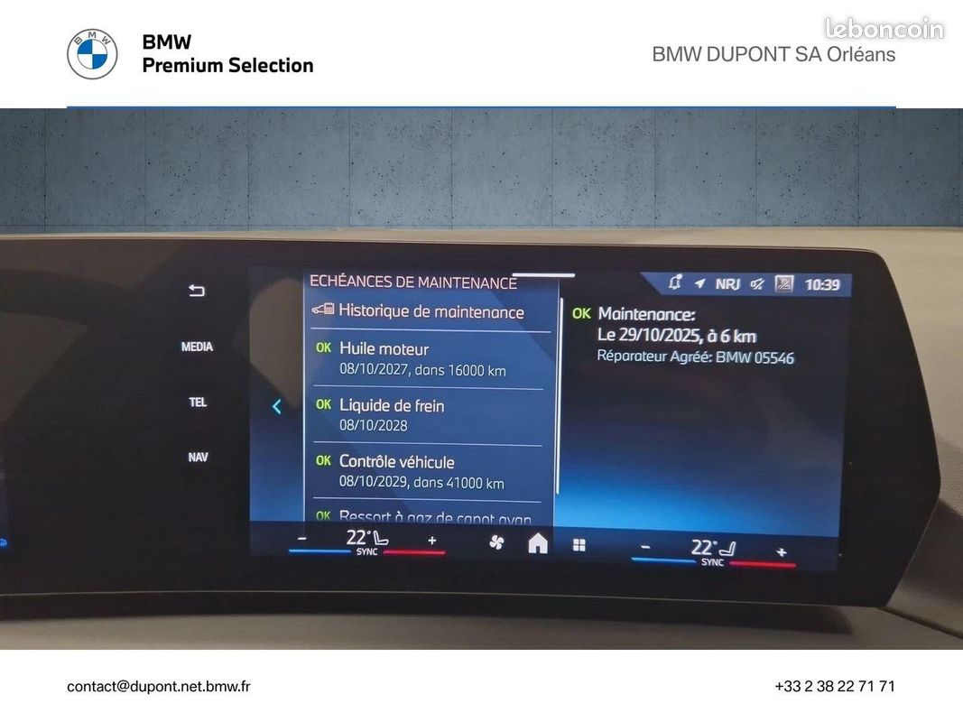 Bmw Série 1 116A 122ch M Sport Design DKG7 (image 19)