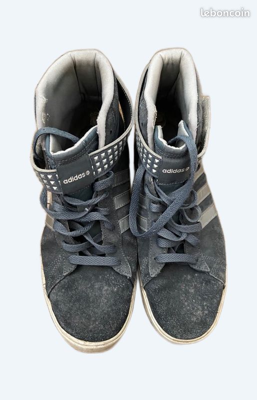 Chaussure Adidas bleu gris (image 1)