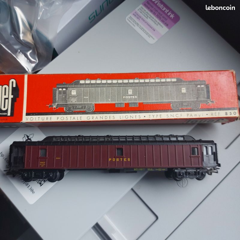 JOUEF ANCIEN - Coffret train électrique autorail Le Troyen 7625 - boite