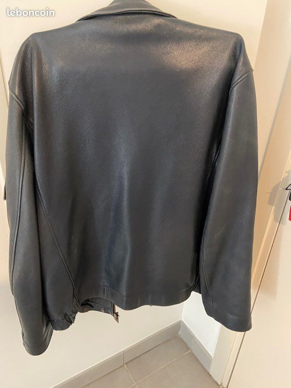 Blouson cuir aviateur véritable Armée de l’air (image 3)