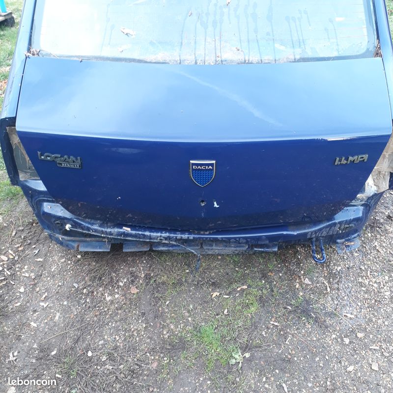 Carrosserie portières coffre pare-brise DACIA Logan berline phase 1 (image 3)