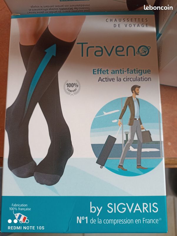 Chaussettes de voyage SIGVARIS (image 1)