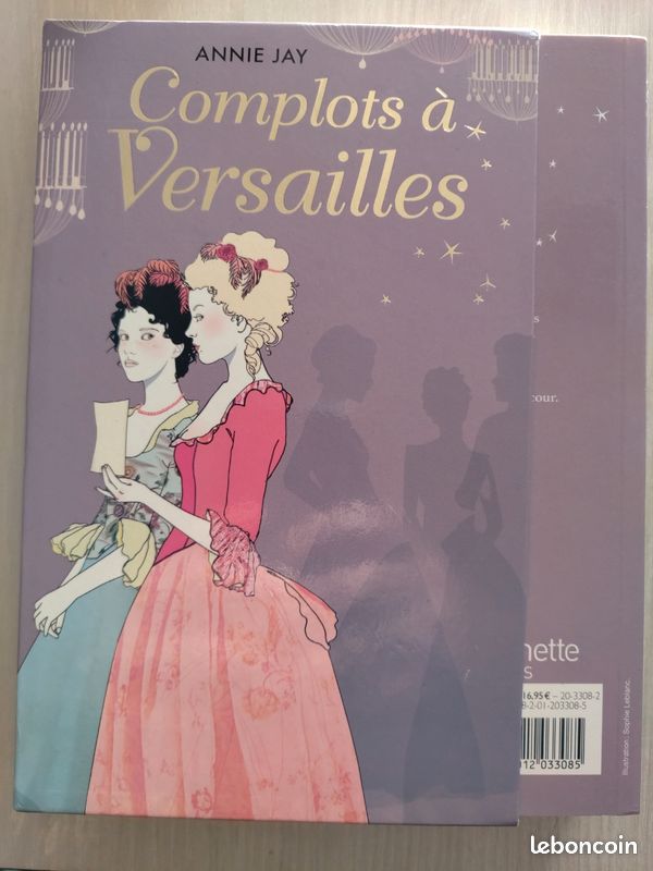 Livre : Complots à Versailles / Annie Jay / Édition coffret (image 1)