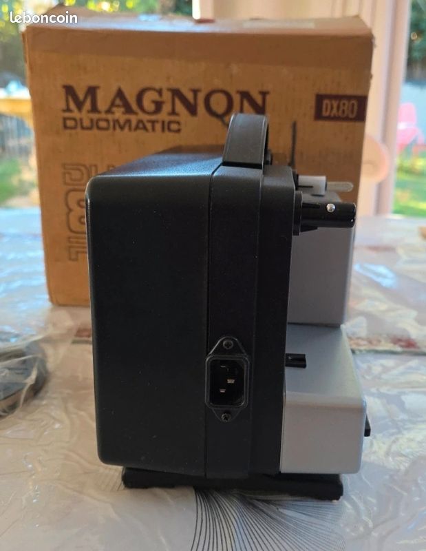 Lampe de bureau vintage 80 - projecteur cinéma