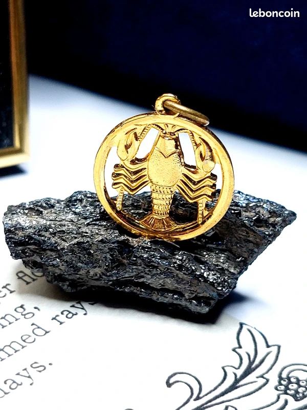 Pendentif Argent En Forme De Scorpion - Bijou Occasion Unique & Symbolique