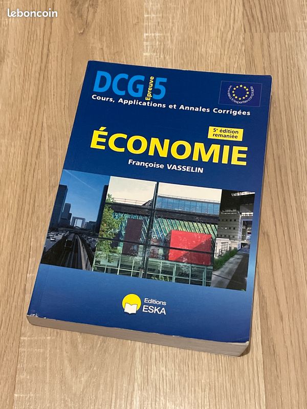 Livre Économie - Françoise Vasselin 5e édition (image 1)