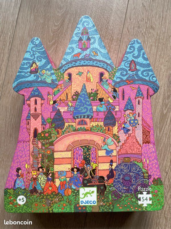 Puzzle En Bois Djeco – Rigolo Premier âge Enzo&Co – Occasion Complet