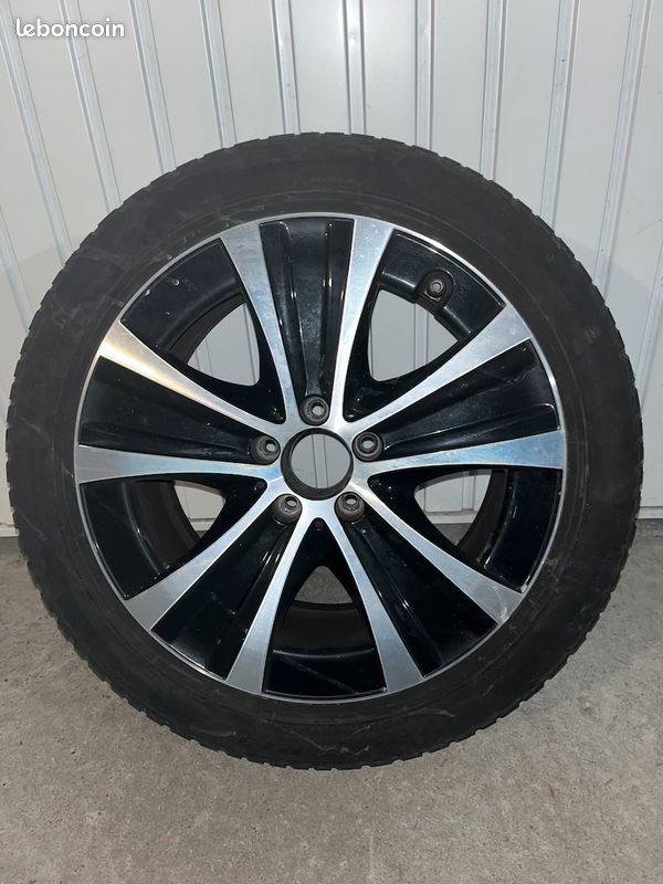 4 Jantes d'origine Mercedes Benz Classe E en 18 pouces noires (image 2)