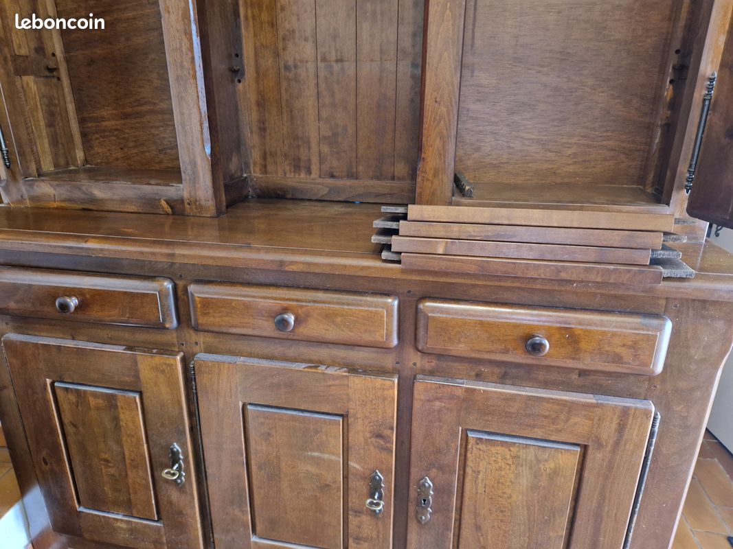 Buffet bas 3 portes et haut 2 colonnes (image 4)