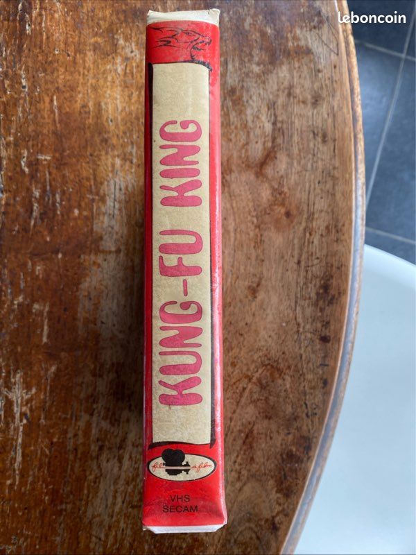 VHS Kung Fu King rare HK Série Karaté Fil À Film Vidéo SECAM FR Collector (image 3)