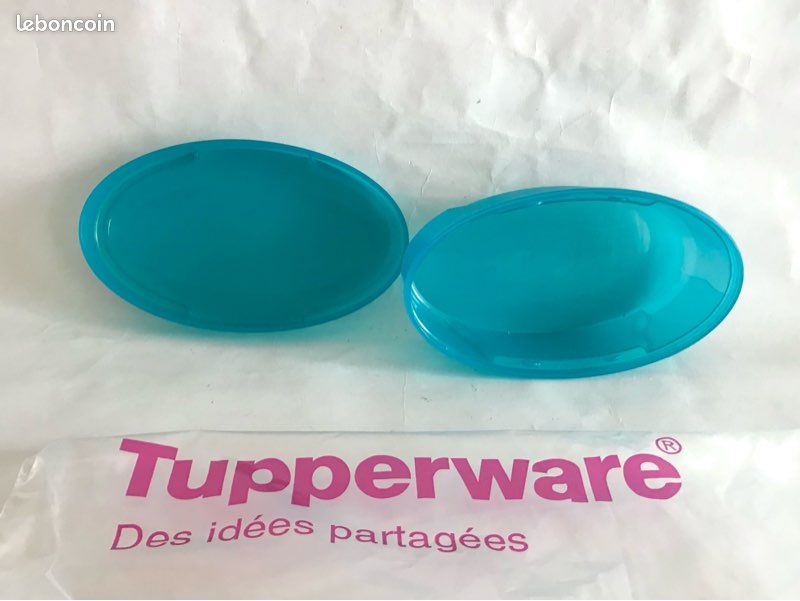 Neuf- Boîte modulaire ovale 1/2 Litre, ouverture facile à bascule, Tupperware (image 7)