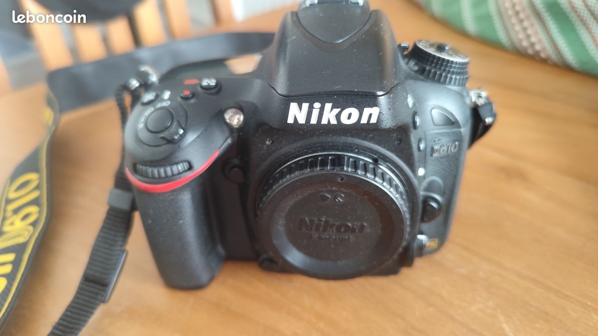Reflex Nikon D610 boitier nu, très bon état (image 1)