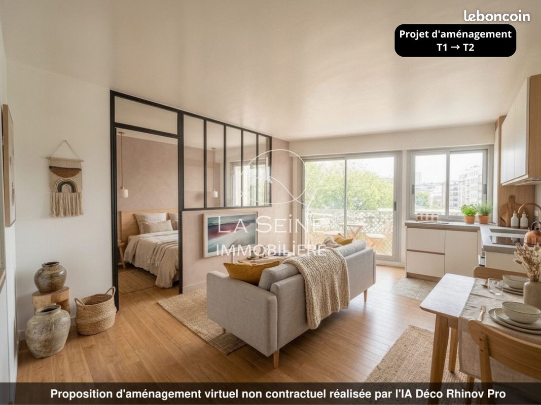 Appartement 2 pièces 36 m² · à Boulogne-Billancourt · 36 m² · 314 000 €