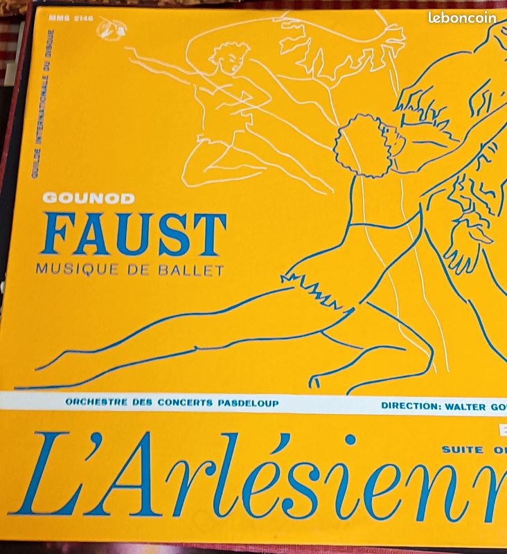 Lot de disques vinyles de musique classique (image 8)