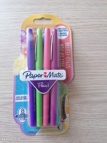 Lot de stylos feutres paper mate flair neuf - Paper Mate