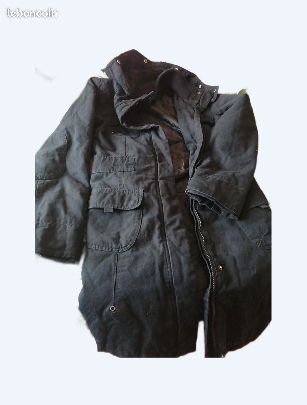 Manteau long à capuche (image 1)