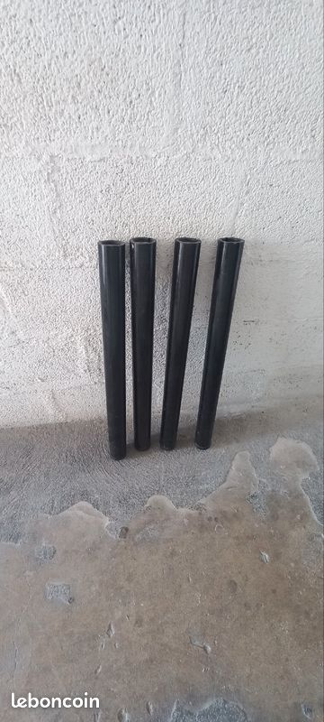 Lot de 4 Pieds en métal Table / Bureau (image 1)