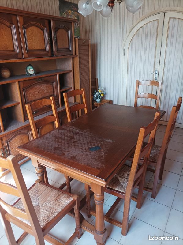 Vend meuble rangement table et chaises (image 3)