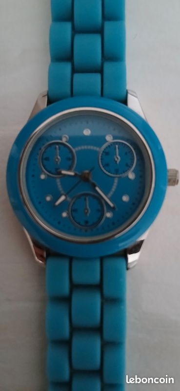 Montre Femme LBMDJ Classique à Quartz - Cadran Blanc, Bracelet Cuir Synthétique, Boîtier Argenté