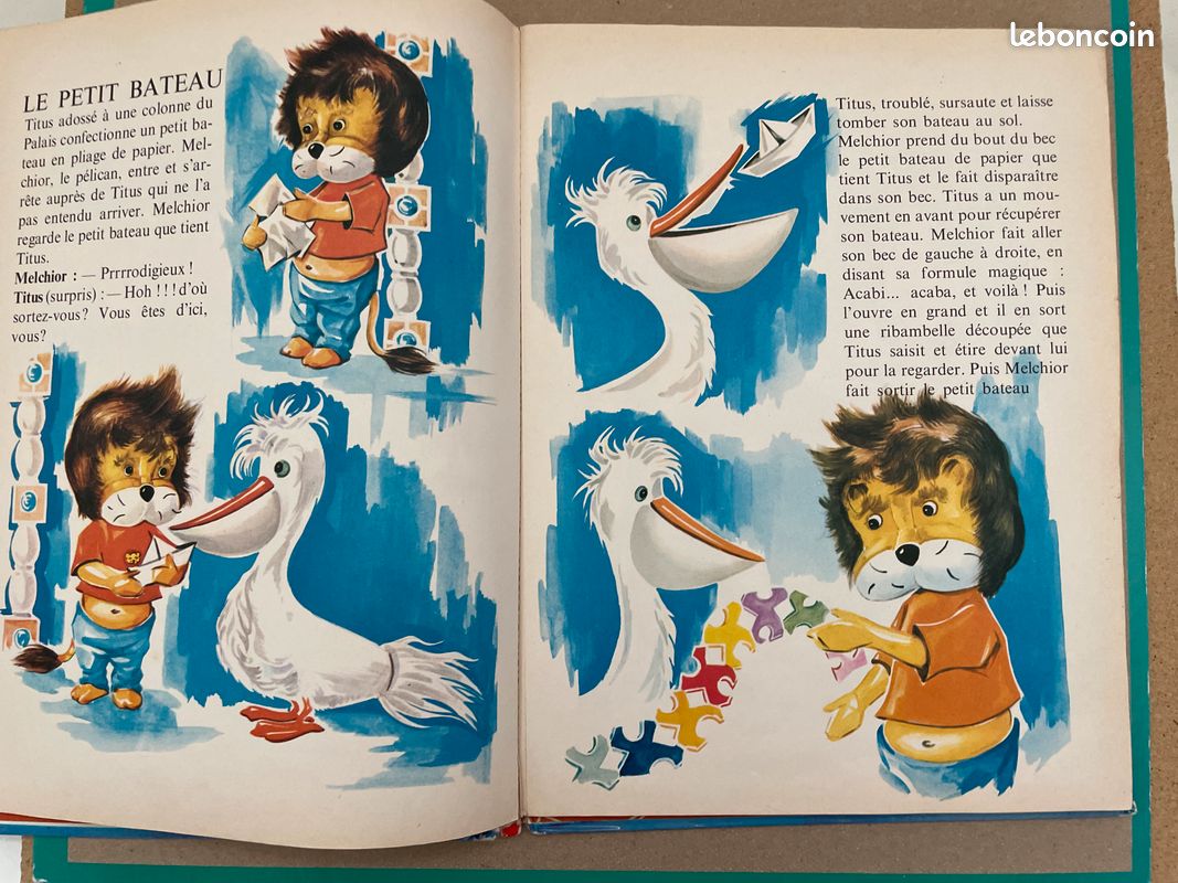 Titus le petit lion pop up livre animé (image 9)