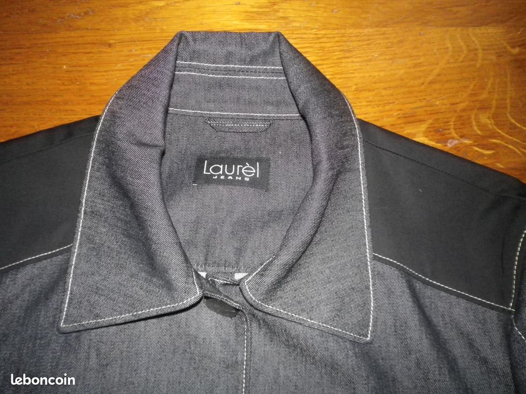 Vestes en jean Laur 36 (S, T1) (image 7)