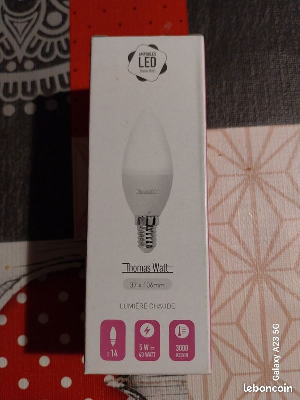 Ampoule LED 40 watt e14 neuve (image 1)