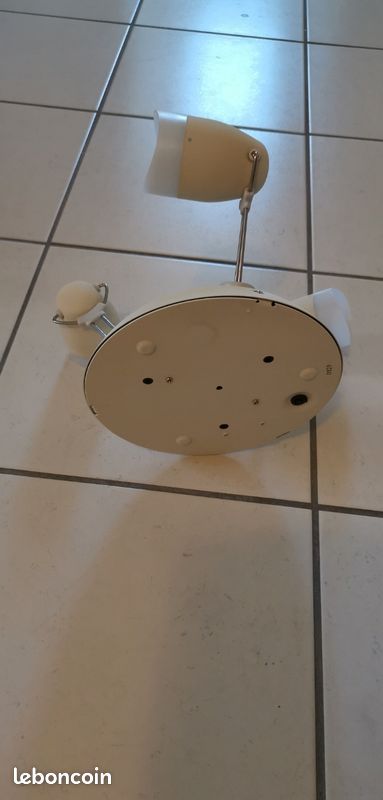 Luminaire plafonnier 3 spots de 20 W (image 5)