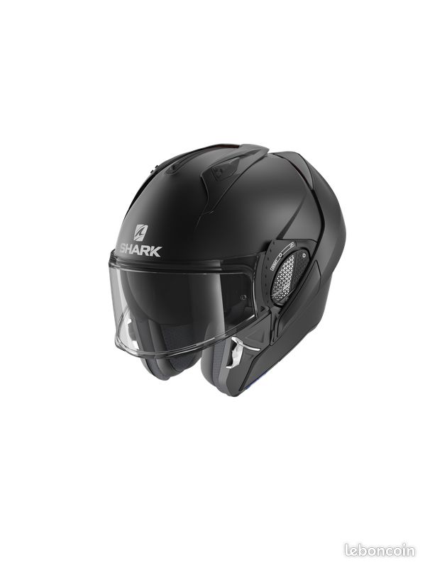 Casque Moto Modulable En Shark EVO GT BLANK Anthracite Mat Vente