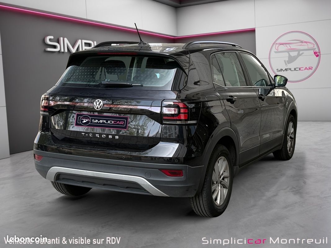VOLKSWAGEN T-CROSS 1.0 TSI 95 BUSINESS 95Ch Garantie 12 mois suivi complet (image 8)