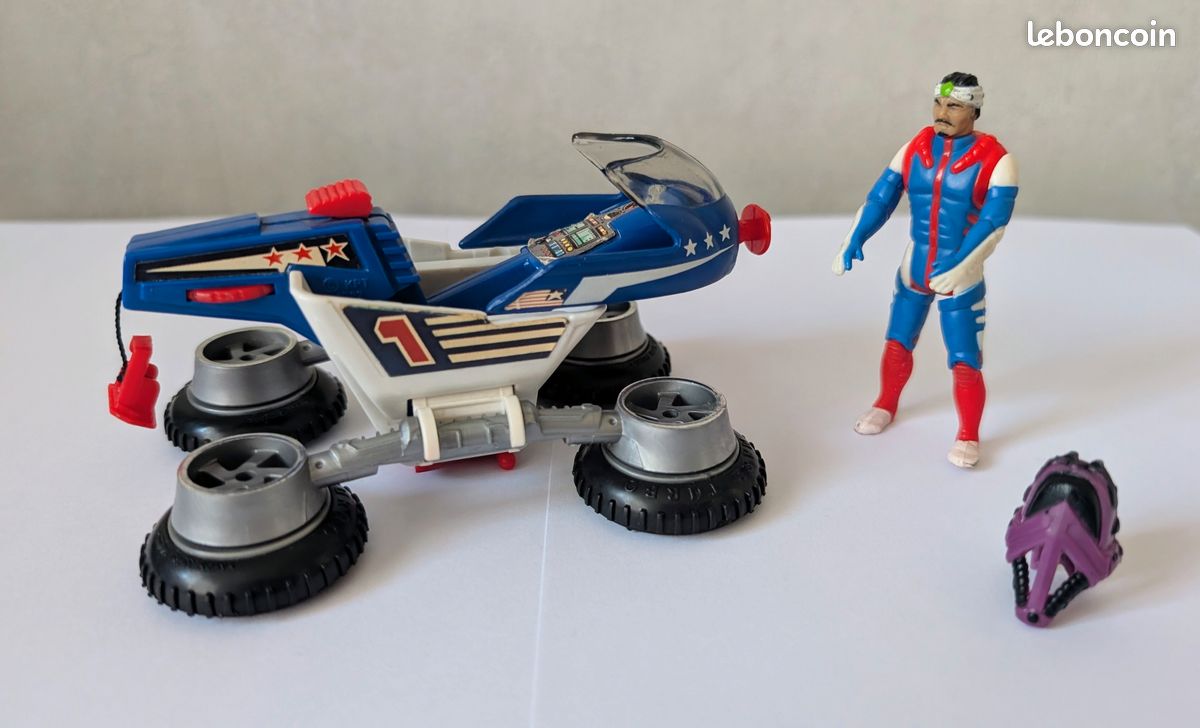 Vintage M.A.S.K. MASK Ali Bombay figure & mask from Bullet / Bandit 13