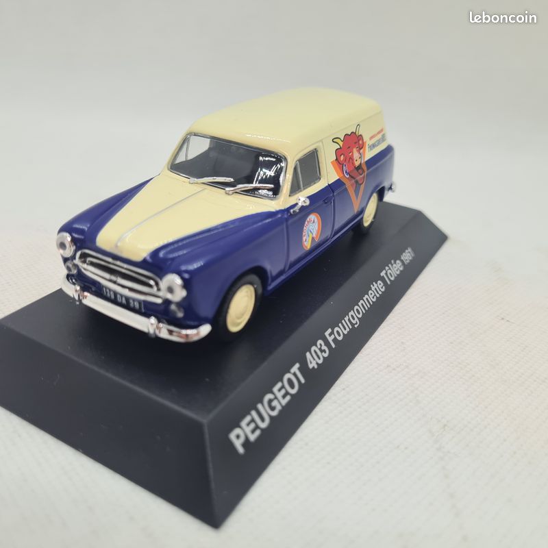 CITROËN 2 CV Fourgonnette Départ En Vacances Autoplus Ixo Altaya 1/43
