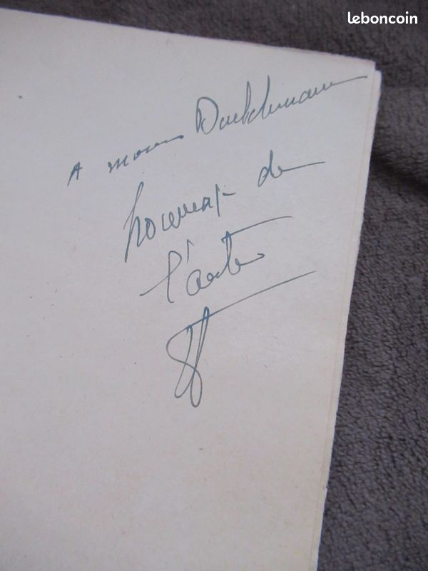 Ancien livre Docteur Charles Fouqué "Nous deux" n° 1 - 1949, dédicace autographe signé (image 5)