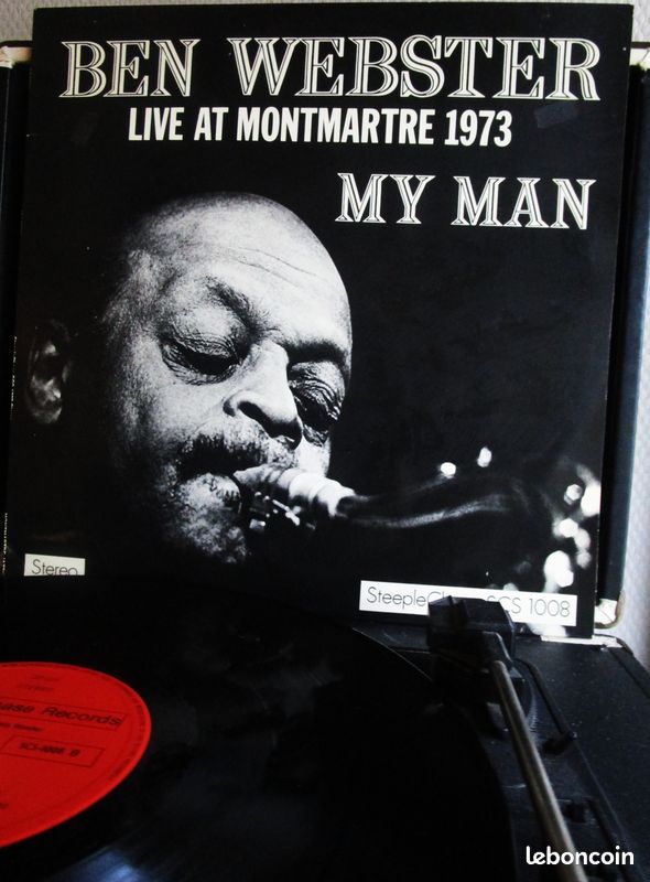 Ben Webster – My Man Live At Montmartre / 1973 Vinyle 1973 Jazz (image 1)