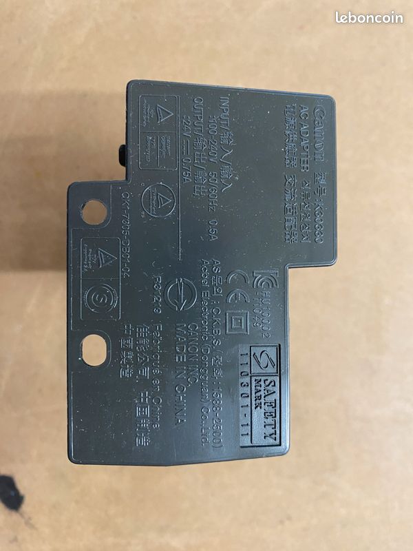 ALIMENTATION IMPRIMANTE CANON K30354 24V/0,3A 32V/0,45A EUR 12,00 - FR
