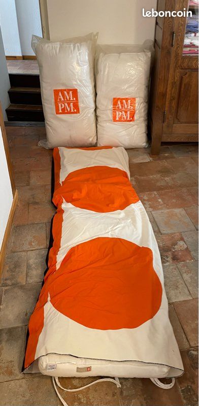 Lot de 4 dossiers bain de soleil bois AMPM neufs (image 11)