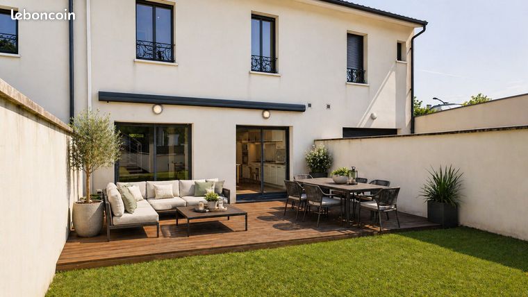 Caudéran — Maison contemporaine 139 m² DPE B / GES B — 4 ch + garage — 1