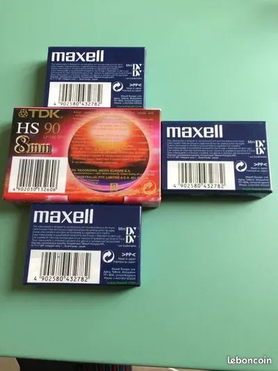 4 mini cassettes vidéo pour caméscope (image 2)
