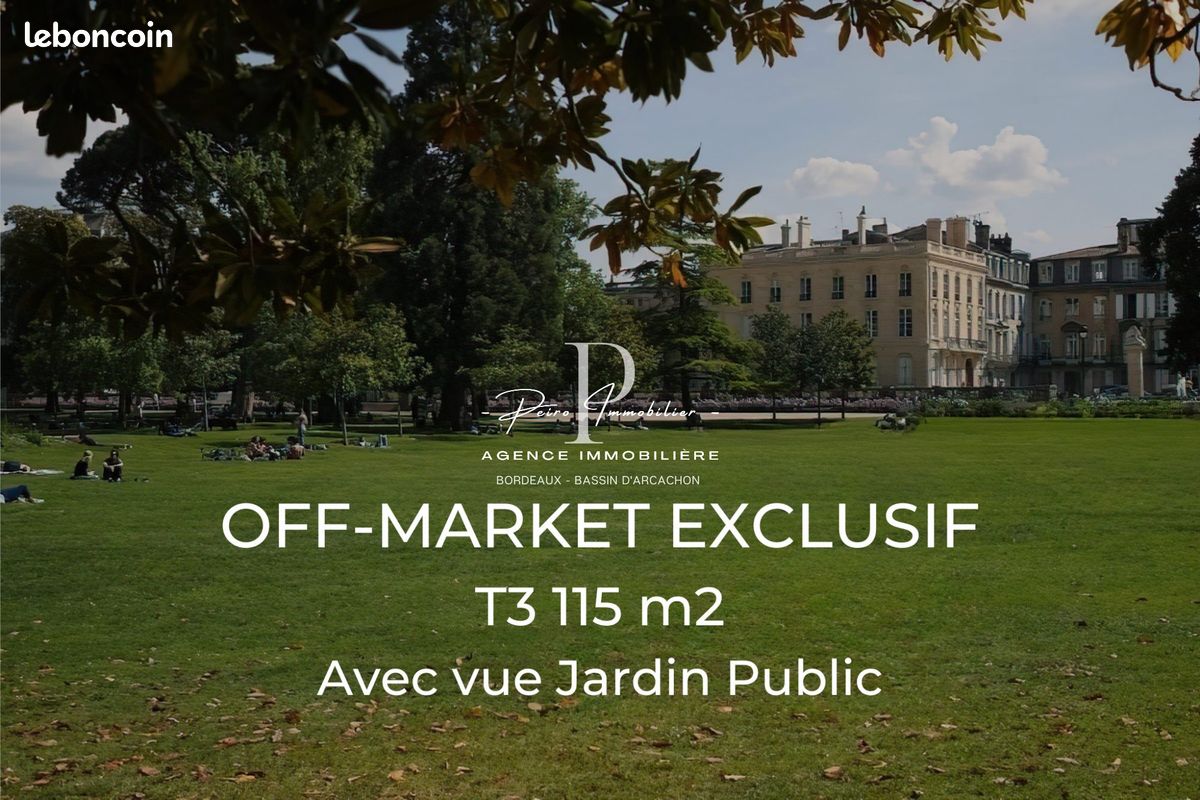 Appartement 3 pièces 115 m² · à Bordeaux · 115 m² · 993 000 €