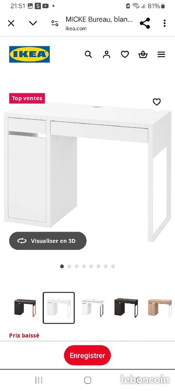 Je recherche un bureau (image 1)