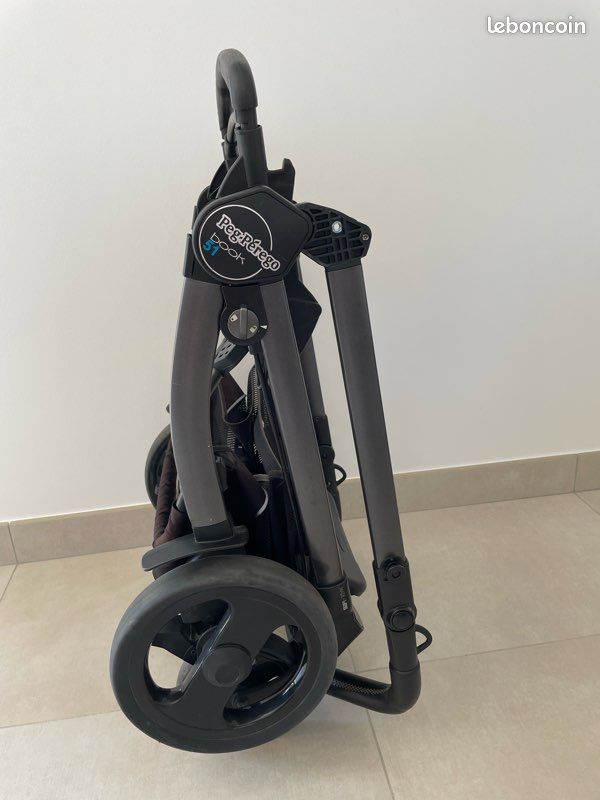 Poussette Trio Peg Perego Book 51 Noire (image 2)