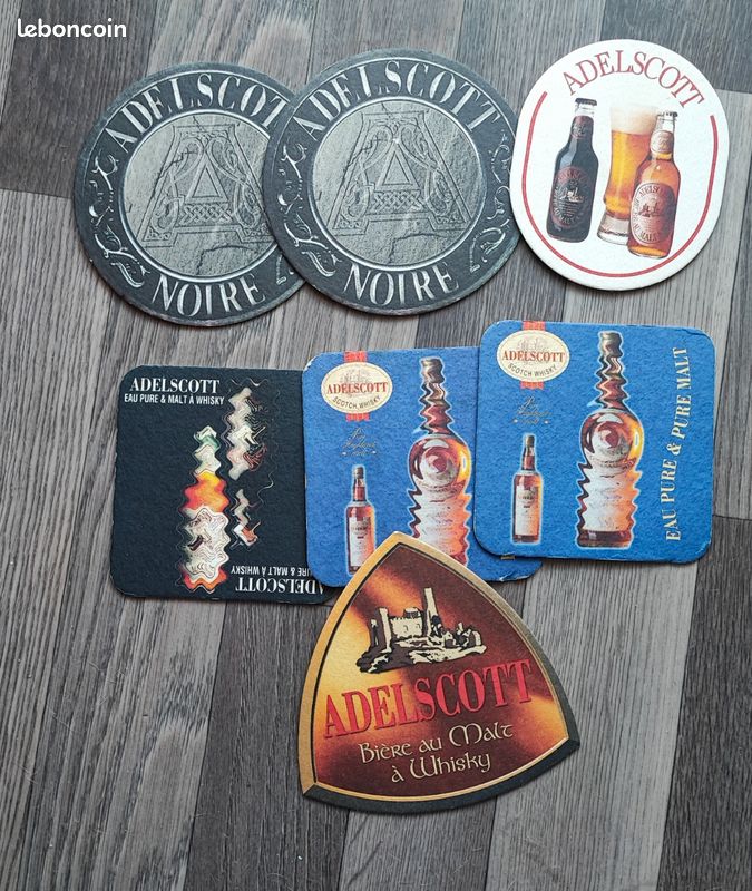 Ancien sous-bock bière STELLA ARTOIS agricole 1971 coaster Bierdeckel 10