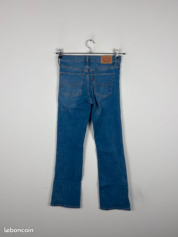 Jeans Bootcut Pour Femme Taille W26 L30 (FR 34/36) - Occasion Très Bon état