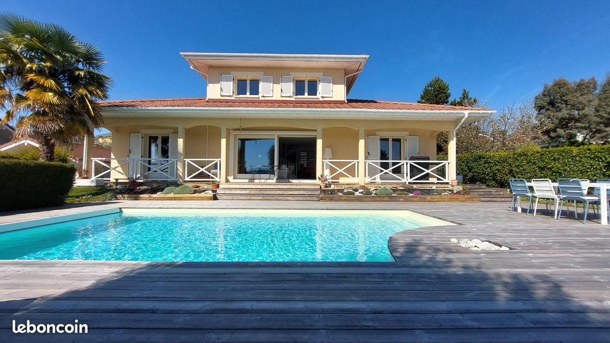 Vente | Maison contemporaine | 5p | 4ch | 122.07 m² | Lovagny | Expo Sud-Ouest | Terrasse · Balcon · Piscine (image 6)