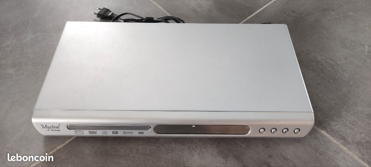 Lecteur DVD Divx Mystral 428 Très Bon état (image 3)