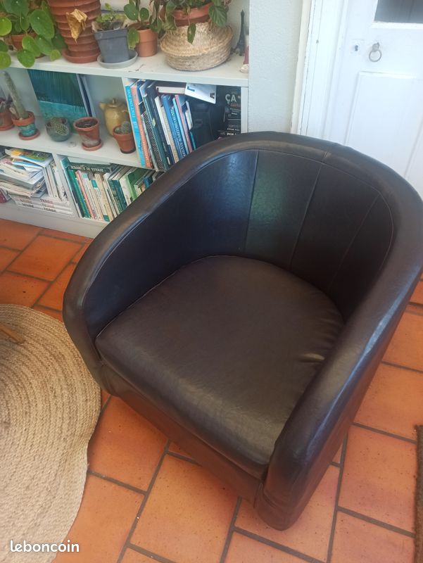 Fauteuils club skai (image 2)