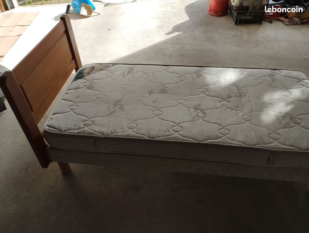 Sommier et matelas 1 personne (image 8)